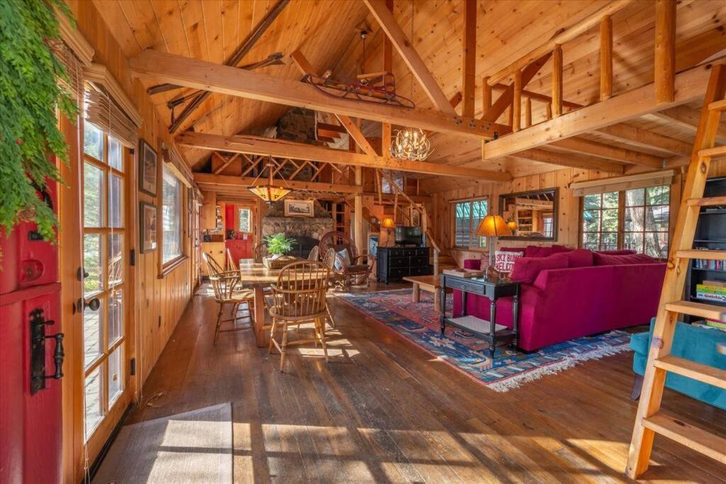 Coziest Cabin In Tahoe W Stone Fireplace Comfy Beds Close To Slopes & Lake Carnelian Bay Ngoại thất bức ảnh