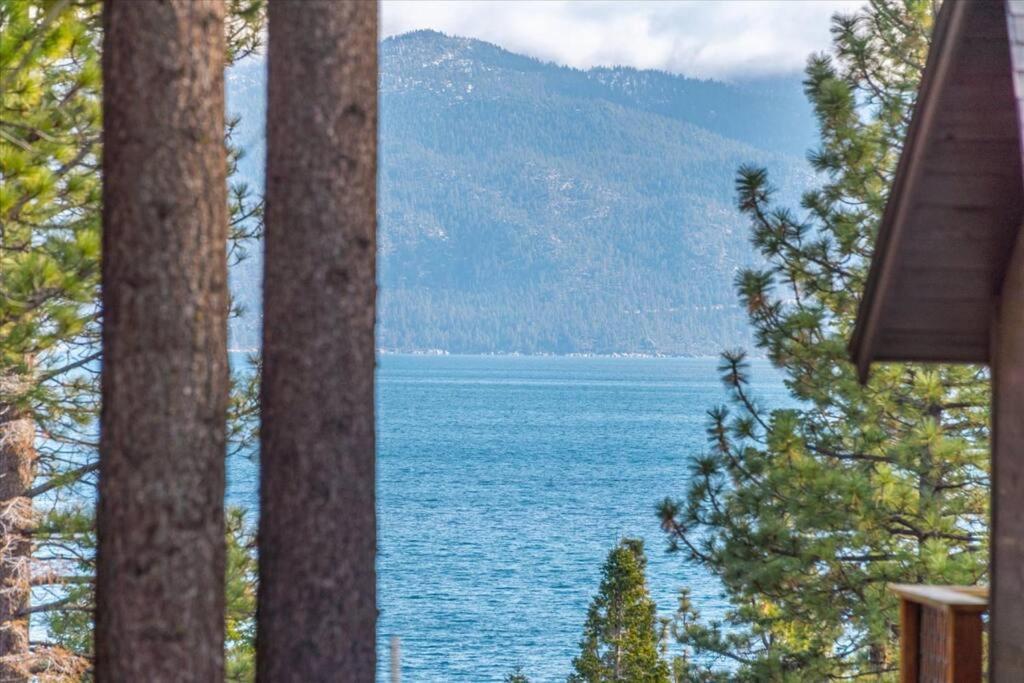 Coziest Cabin In Tahoe W Stone Fireplace Comfy Beds Close To Slopes & Lake Carnelian Bay Ngoại thất bức ảnh