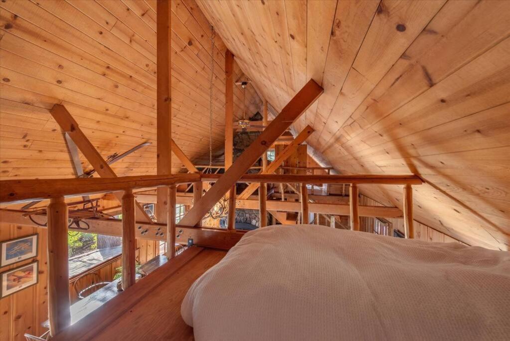 Coziest Cabin In Tahoe W Stone Fireplace Comfy Beds Close To Slopes & Lake Carnelian Bay Ngoại thất bức ảnh